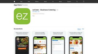 
                            3. ‎ezCater - Business Catering on the App Store