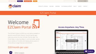 
                            5. EZClaim Portal - EZClaim