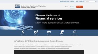 
                            5. ezFedGrants (EFG) Grants and Agreements System Overview ...