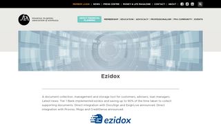 
                            6. Ezidox - The Financial Planning Association of Australia