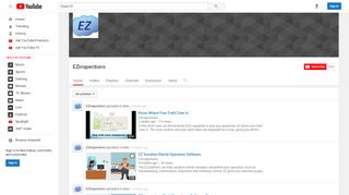 
                            3. EZinspections - YouTube