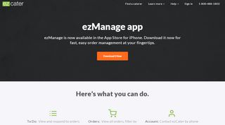 
                            3. ezManage App - ezCater