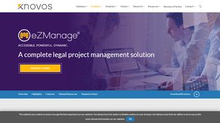 
                            7. eZManage | Matter Management System | Legal Project Management ...