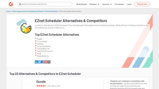 
                            6. EZnet Scheduler Alternatives & Competitors | G2