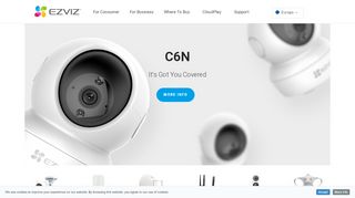 
                            2. EZVIZ – Security Camera Kits, Wi-Fi Cameras, and Action Cams
