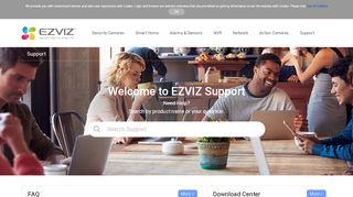 
                            6. EZVIZ Support - Security Video for Smart Life