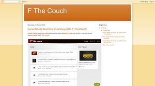 
                            9. F The Couch