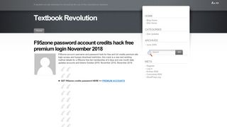 
                            8. F95zone password account credits hack free premium login ...