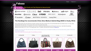 
                            7. Fabaaa - Finest Designer Handbags Outlet such as Hermes ...