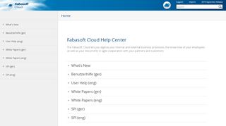 
                            5. Fabasoft Cloud