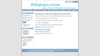 
                            2. FabGuys.com Mobile: Free Gay Dating