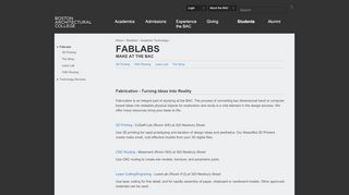 
                            8. FabLabs - Boston Architectural College