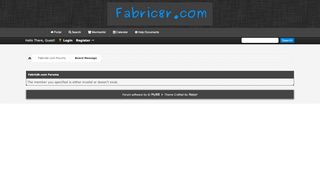 
                            7. Fabric8r.com Forums - Profile of CyberMars