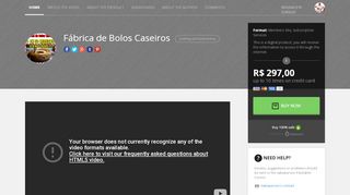 
                            8. Fábrica de Bolos Caseiros - pages.hotmart.com