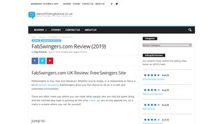 
                            9. FabSwingers.com Review 2019 | Free UK Swingers Site ...