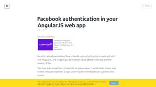 
                            1. Facebook authentication in your AngularJS web app | Bruno ...