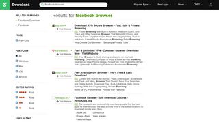 
                            8. Facebook Browser - Free downloads and reviews  …