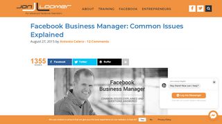 
                            11. Facebook Business Manager: Common Issues Explained - Jon ...