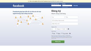 
                            2. Facebook - Đăng nhập hoặc đăng ký