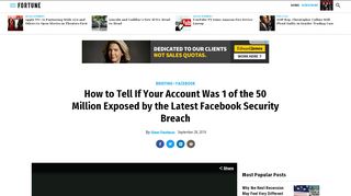 
                            9. Facebook Data Breach: How to Tell If Your Account Was Exposed ...