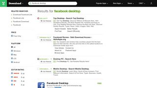 
                            10. Facebook Desktop - Free downloads and reviews - CNET ...
