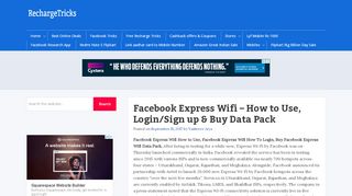 
                            8. Facebook Express wifi Login/Sign Up: How to Use …