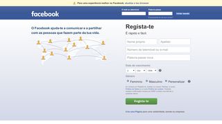 
                            9. Facebook - Inicia sessão ou regista-te