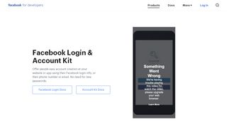 
                            6. Facebook Login API + Facebook Account Kit | Facebook …