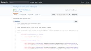 
                            7. Facebook Login button for Xamarin Forms · GitHub
