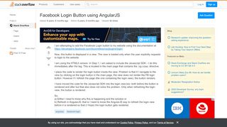 
                            3. Facebook Login Button using AngularJS - Stack Overflow