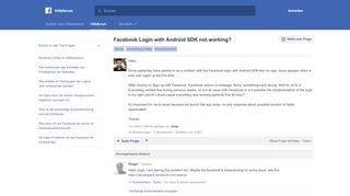 
                            7. Facebook Login with Android SDK not working? | Facebook ...