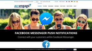 
                            9. Facebook Messenger Push Notifications | Accengage