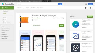 
                            8. Facebook Pages Manager - Apps on Google Play
