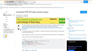 
                            6. Facebook PHP API login window popup - Stack …