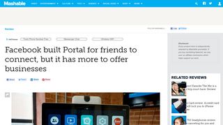 
                            11. Facebook Portal review: Good video chat, but better for business