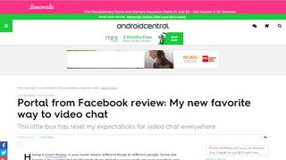 
                            9. Facebook Portal [Review]: My new fav way to video chat ...