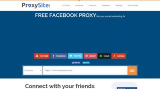 
                            10. Facebook Proxy - ProxySite.com
