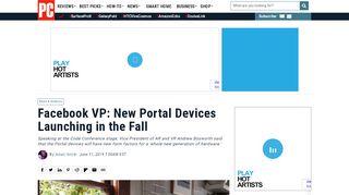
                            3. Facebook VP: New Portal Devices Launching in the Fall | News ...