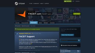 
                            5. FACEIT Support :: FACEIT.com