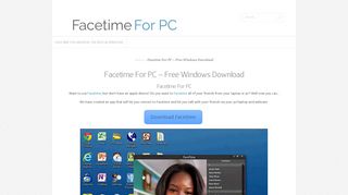 
                            4. Facetime For PC – Free Windows Download