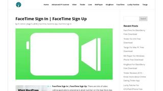 
                            5. FaceTime Sign In | FaceTime Sign Up - FaceTime …