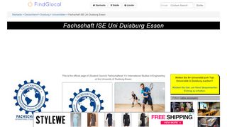 
                            2. Fachschaft ISE Uni Duisburg Essen, Ostrstr. 99, Duisburg ...