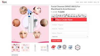 
                            7. Facial Cleanser (WMZ-0801) For Blackhead & Acne ... - yebhi.pw