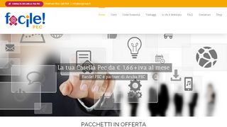 
                            1. Facile PEC | casella PEC da 1,66 euro al mese