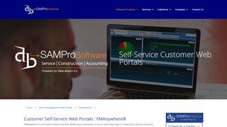 
                            2. Facility Management Self Service Customer Portals by Data-Basics