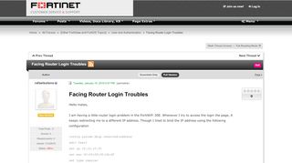 
                            7. Facing Router Login Troubles | Fortinet Technical ...