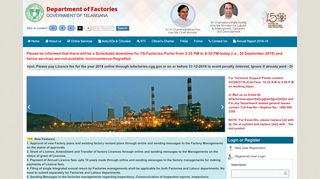 
                            1. Factories Portal - Telangana State