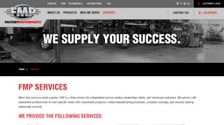 
                            4. Factory Motor Parts Services | Automotive Programs & Parts