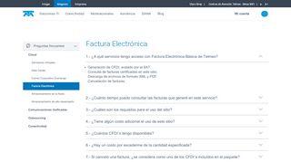 
                            5. Factura Electrónica - telmex.com