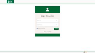 
                            3. FACULDADE FAEL - Login de Acesso